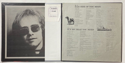 Винтажная виниловая пластинка LP Elton John A Very Special Collection (Japan 1971) (Obi) Your Song