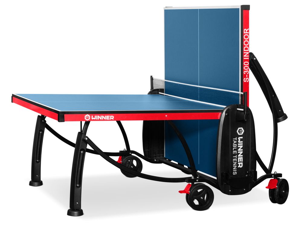 Теннисный стол складной для помещений "Winner S-300 Indoor" с сеткой