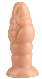 Телесная фантазийная пробка - 18,5 см. (Цвет: телесный)