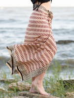 Легкий шарф-платок