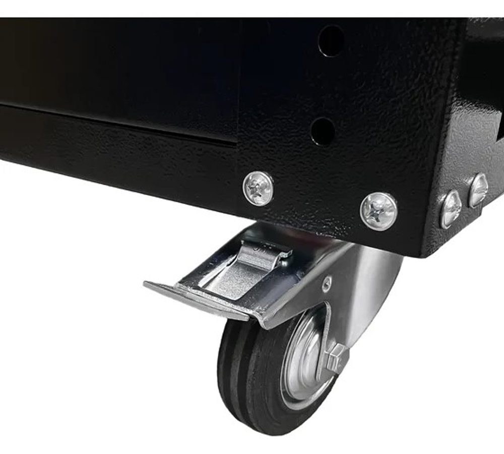 Инструментальная тележка GWT-G4 Great Wolf 4 ящика, колеса с тормозом, серая