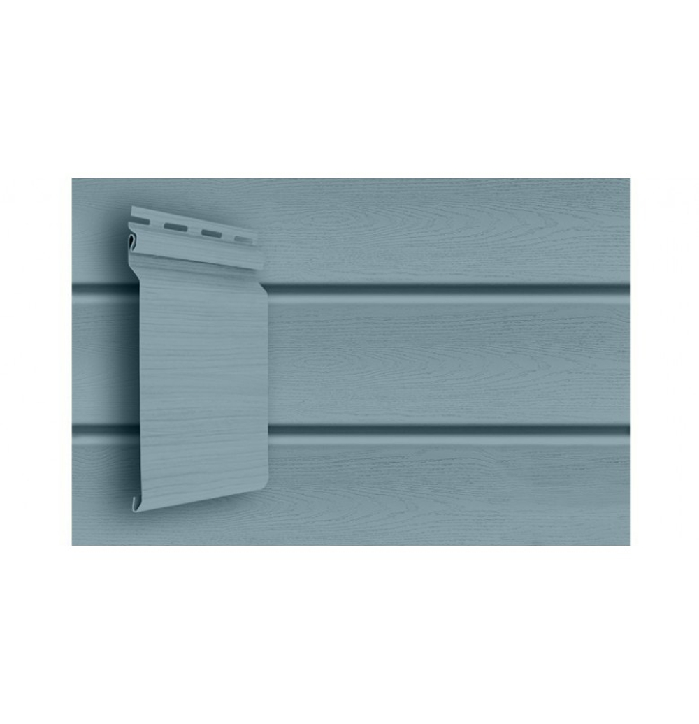 Сайдинг Grand Line Natural Брус COLOR PLUS Голубой