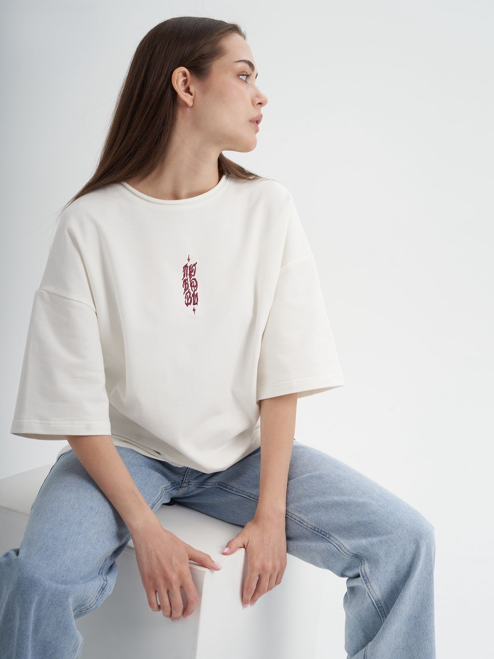 Футболка ВЗГЛЯД "Любовь" Белый