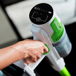 Пылесос вертикальный акк. Greenworks SV24532, 24V, б/щет, 350 Вт, 21 кПа, электрощетка, 3 насадки, LED, белый+зеленый, 1х4Ач и ЗУ (4702007UB)