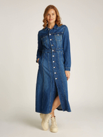 Джинсовое платье Tommy Jeans - голубой(DW0DW19738)