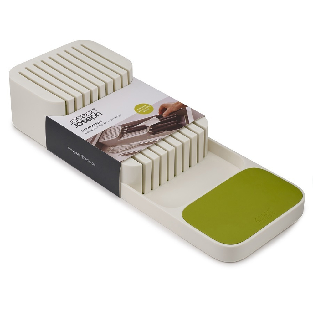 Органайзер для ножей drawerstore компактный белый