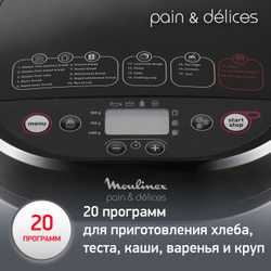 Хлебопечка Moulinex Pain&Delices OW240E30