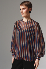 23103 Блузка женская (мультиколор)