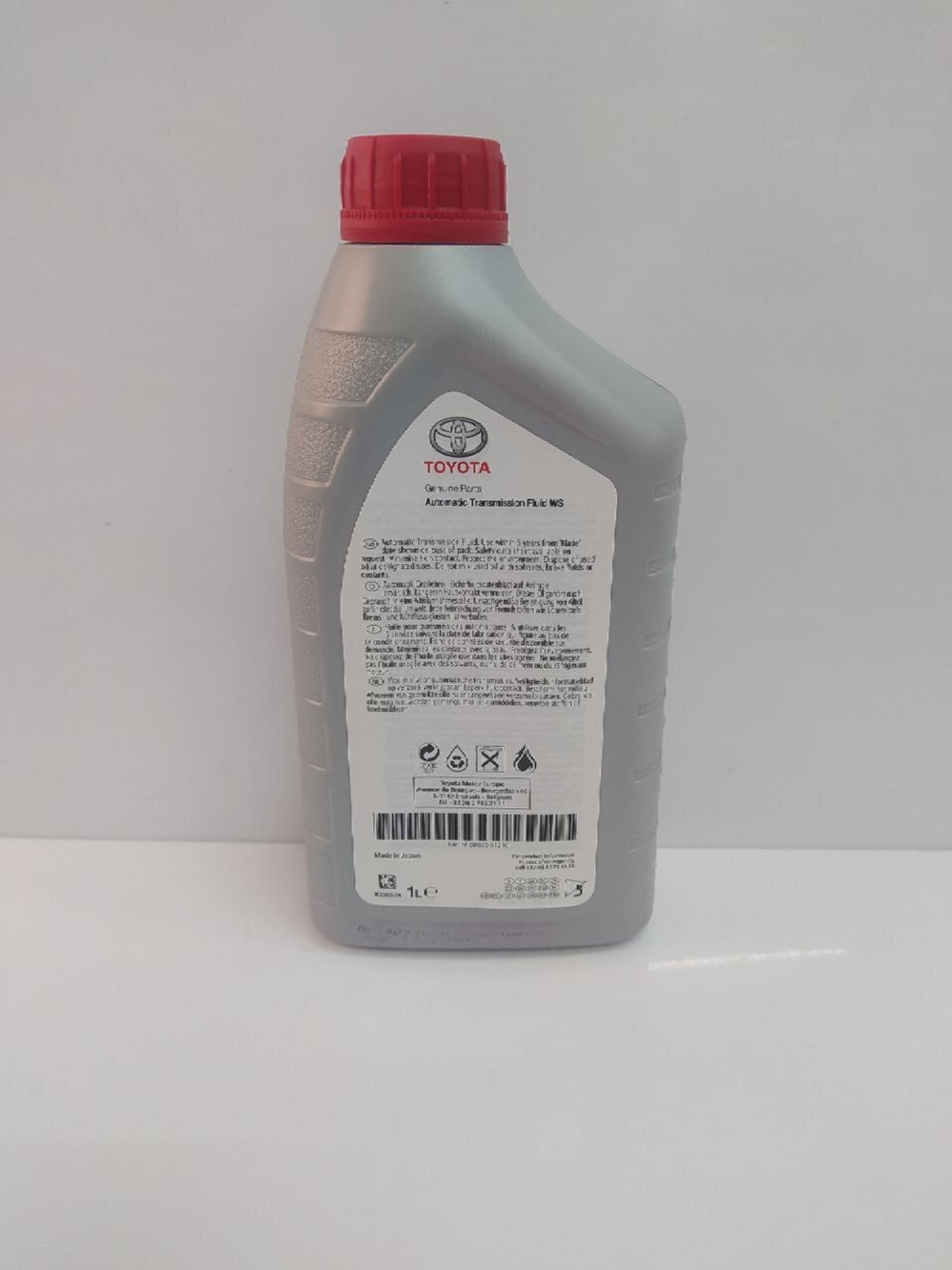 Масло трансмиссионное для АКПП Toyota 0888681210  ATF WS, 1л