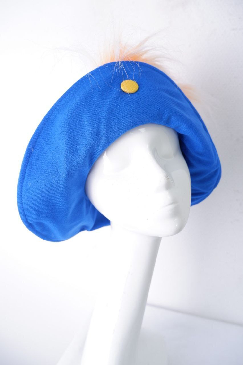 Шляпа карнавальная синяя