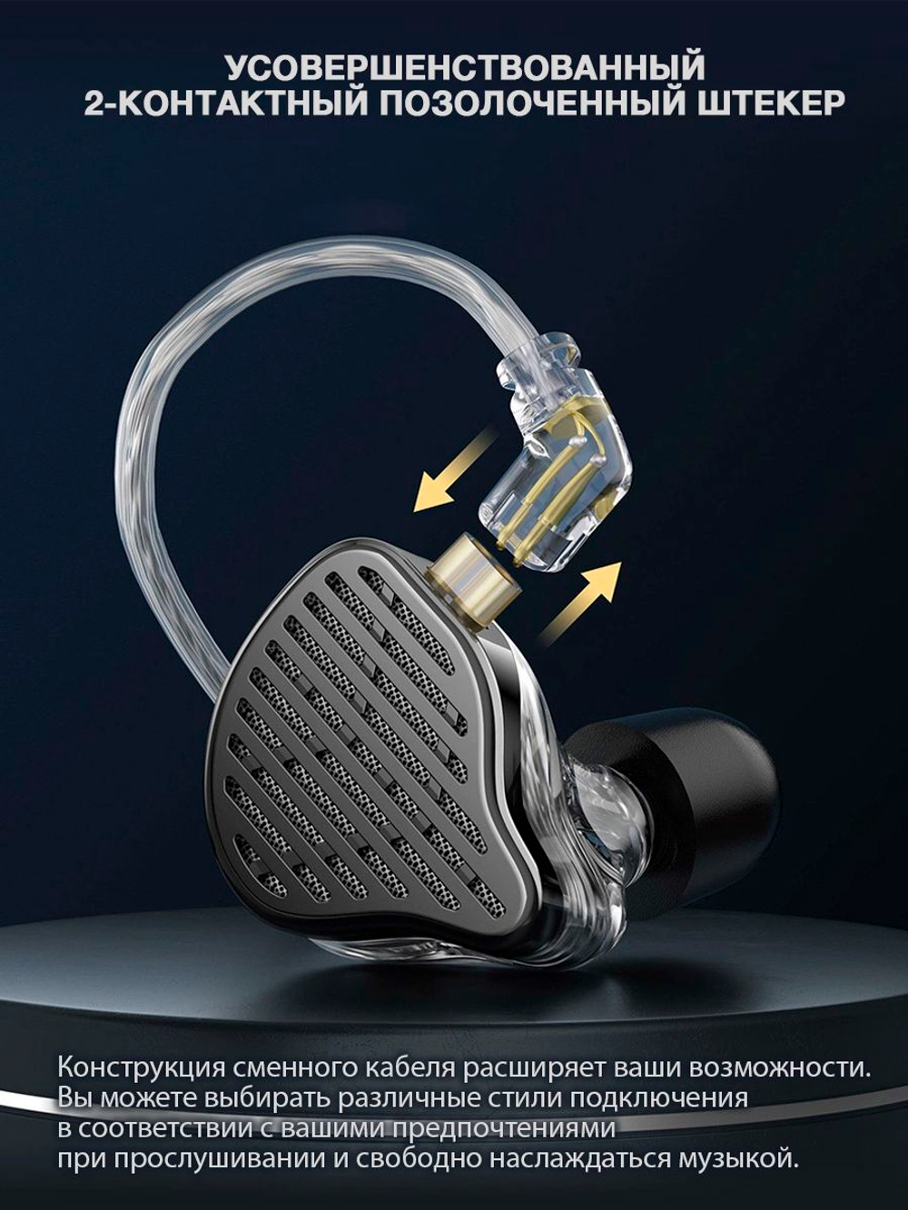 Наушники KZ PR2 With MIC