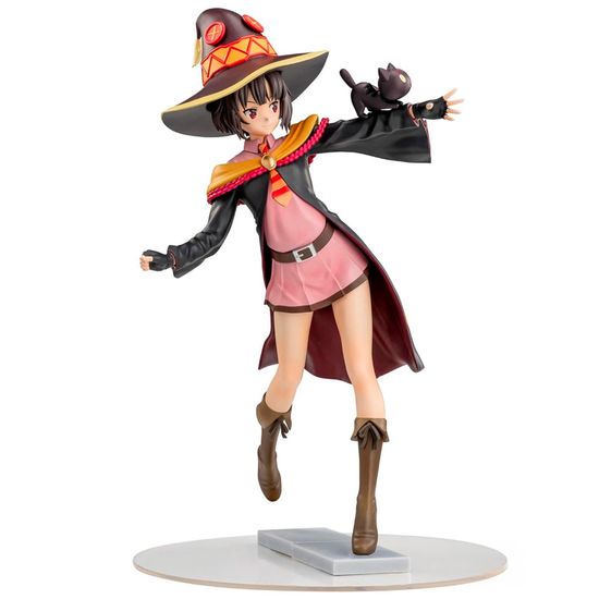 Фигурка Аниме SEGA Konosuba An Explosion On This Wonderful World! Megumin With Chomusuke 22см / Фигурка по мотивам аниме "коносуба"