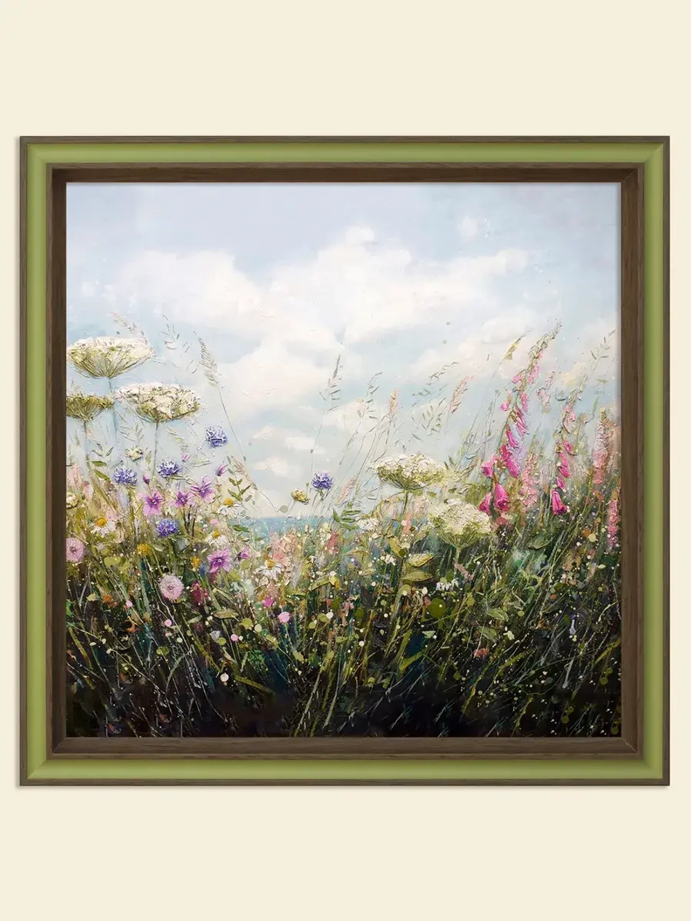 Картина на стену интерьерная на холсте 33х33 см