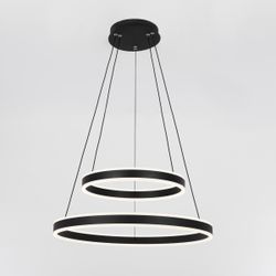 Citilux Дуэт CL719641 LED Люстра подвесная с пультом Чёрная