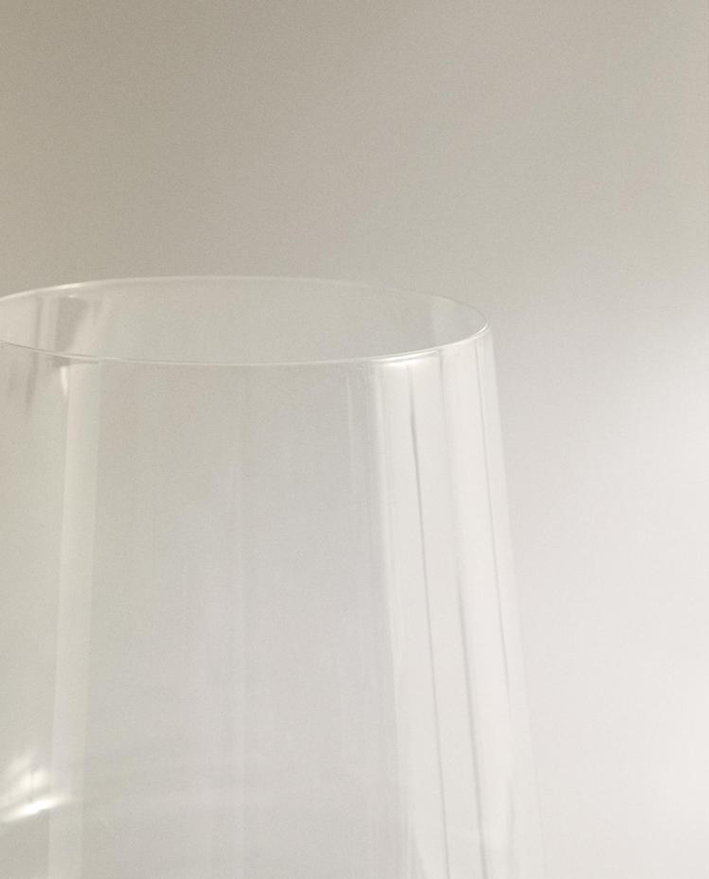 ZARA HOME ХРУСТАЛЬНЫЙ БОКАЛ ДЛЯ ВИНА, ПРОЗРАЧНЫЙ