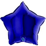 Шар фольгированный Звезда 46 см (Синий)