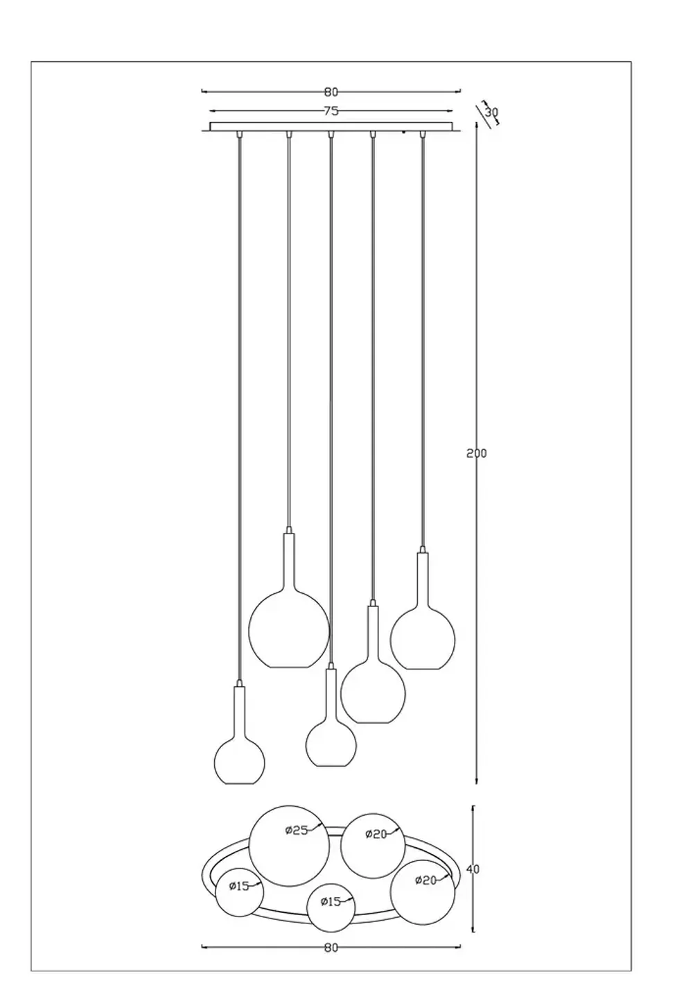 Подвесная люстра Arte Lamp