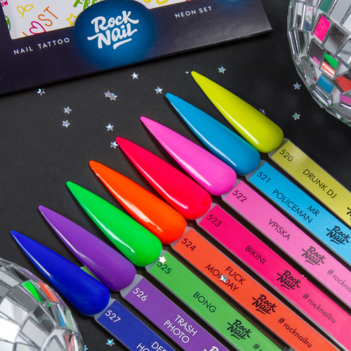 RockNail Гель-лак Party Hard 523 Bikini, 10 мл