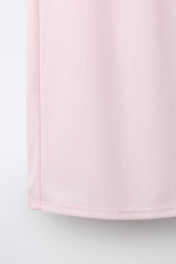 ZARA БРЮКИ FLARE С ОТВОРОТАМИ И СБОРКАМИ, ПАСТЕЛЬНО-РОЗОВЫЙ