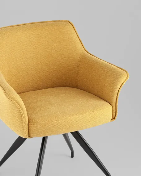 Стул Fest крутящийся, желтый