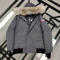 Женская серая парка Canada Goose Chilliwack премиум класса