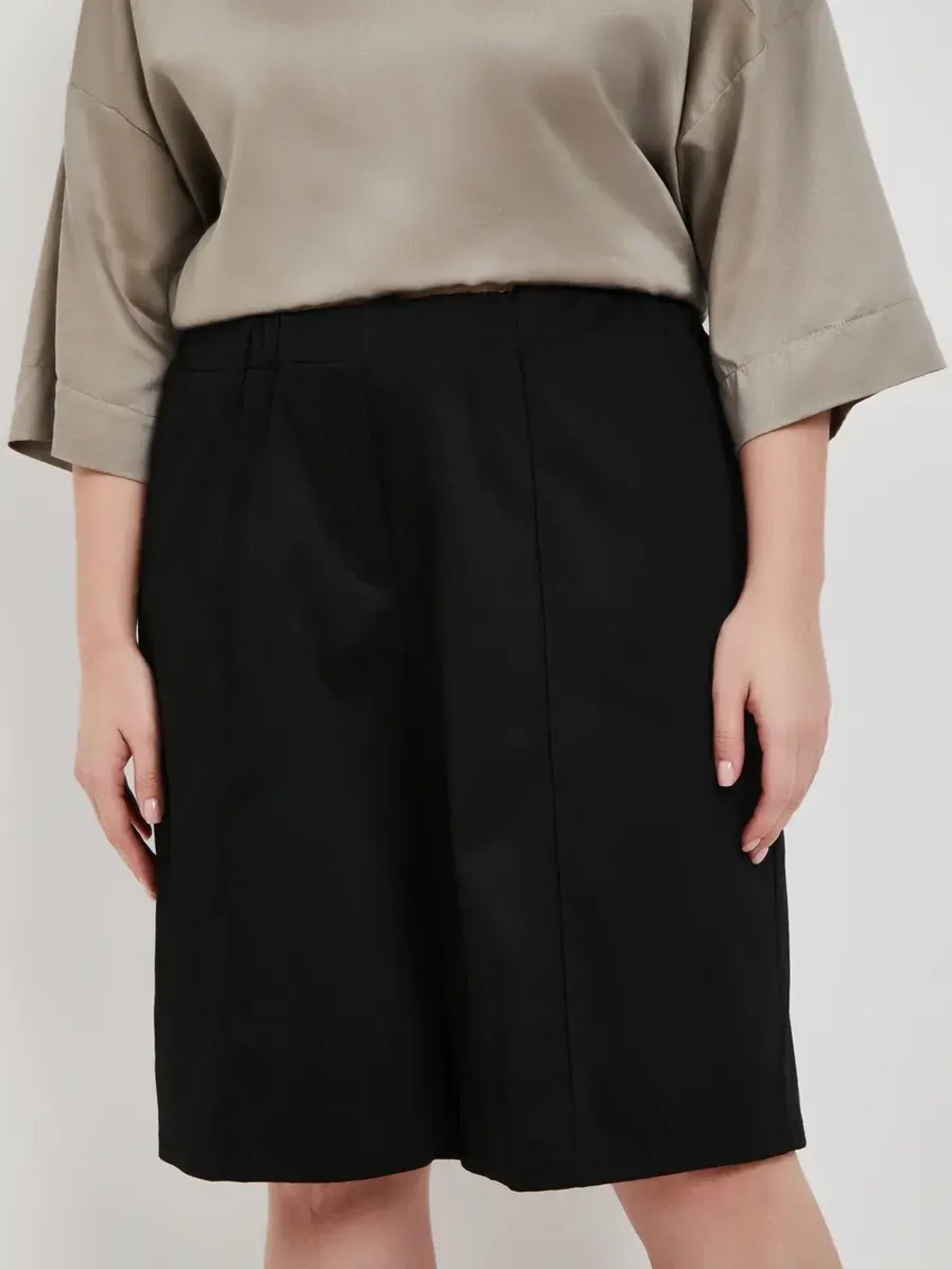 Шорты бермуды хлопковые