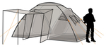 Кемпинговая палатка Canadian Camper SANA 4 PLUS, forest