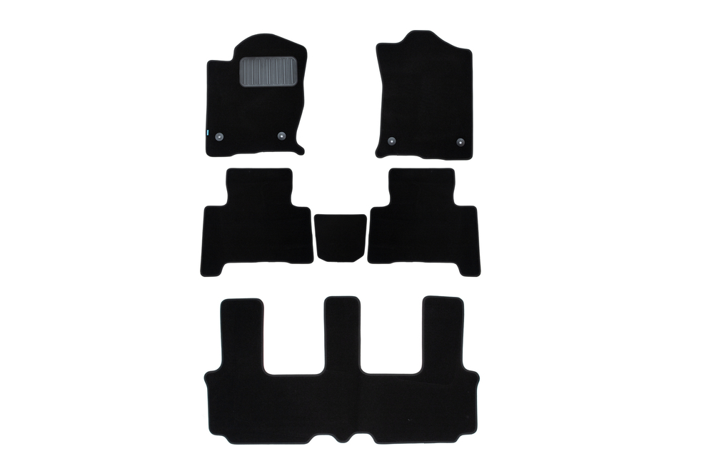 Коврики в салон Klever Premium HAVAL H9, 2014-2017, кроссовер, 6 шт. (текстиль) Klever.KVR03.099.009.22110KH