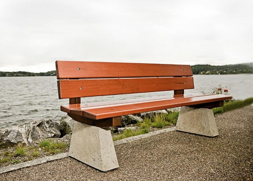 Скамья со спинкой PARK REST