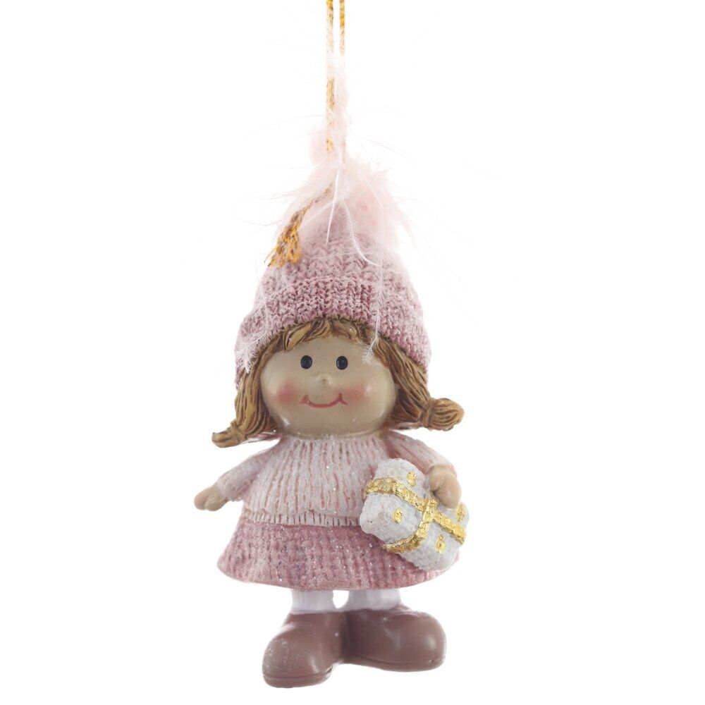 GAEM Фигурка декоративная подвесная "Дети", L4 W3 H7,5 см, 2в.