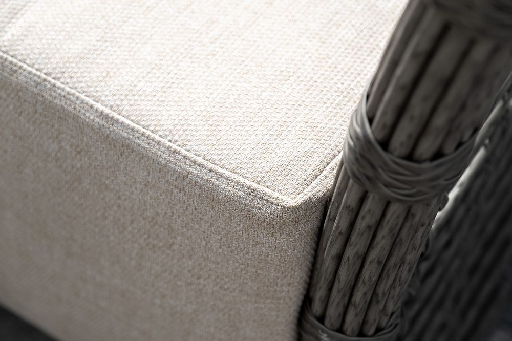 "Валенсия" лаунж-зона из искусственного ротанга, цвет серый