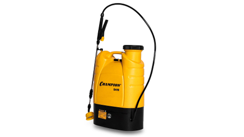 Опрыскиватель аккумуляторный 12V Champion SA16 0,5-2,5м бак 16л, 8Ач 3,6 л/мин 5,3кг