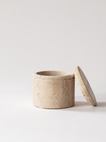 Банка из травертина Tell me more Travertine Jar