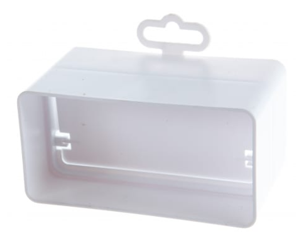 Соединитель ПВХ 60*120 с обр. клапаном (612СКПО)