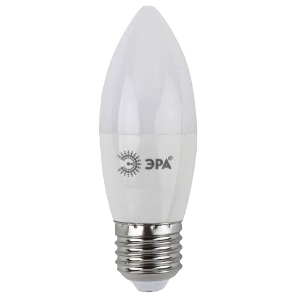 Лампа светодиодная ЭРА STD LED B35-9W-860-E27 9Вт свеча холодный дневной свeт Е27 | Лампы cветодиодные Свеча (B/C)