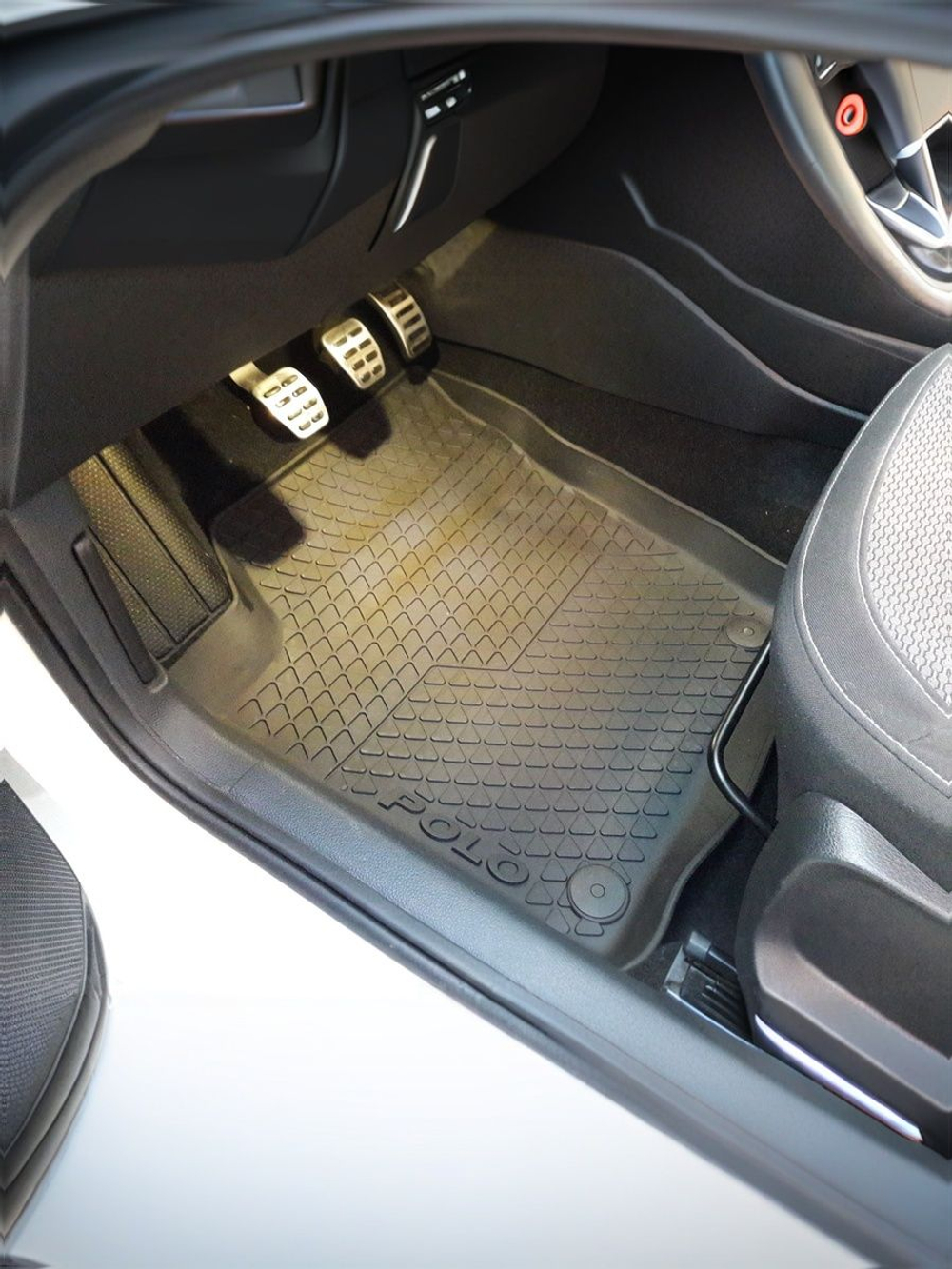 Коврики салона Volkswagen Polo седан (2009-2020) Германия (без перемычки)