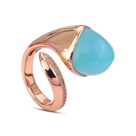 Кольцо Boccadamo Caleida KAN013RA