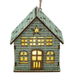 GAEM Изделие декоративное с подсветкой "Домик" (LR54Х3), L9,5 W5,5 H10,5 см