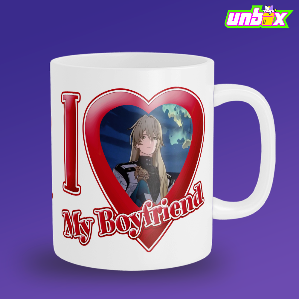 Кружка Я люблю Лочу I love Locha Honkai Star Rail