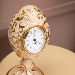 Часы настольные Наследие Фаберже Айвори