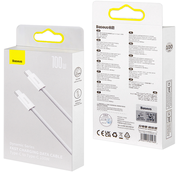 Кабель Baseus USB-C to USB-C 100W 1M