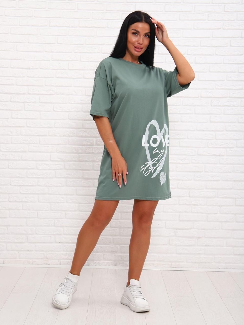 Сьюзан - туника светлый хаки Iv-capriz