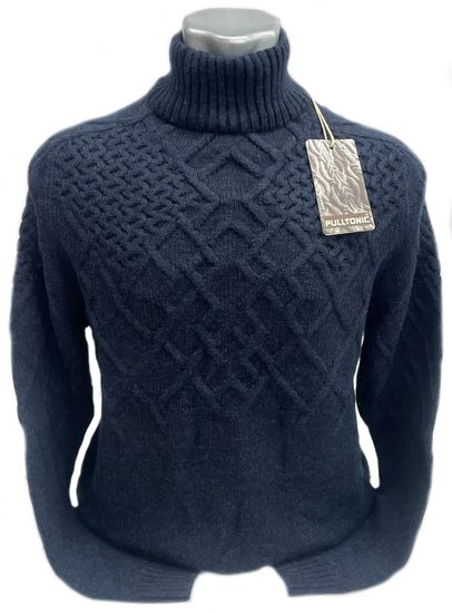 Pulltonic из шерсти и кашемира "Пирамидальный". Размер 50-54