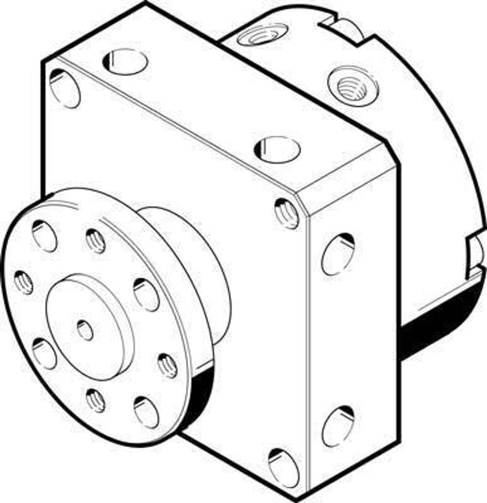 DSM-6-90-P-FW Неполноповоротный привод