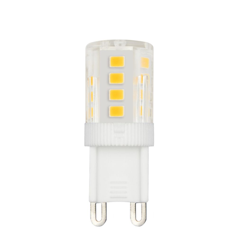 LED-JCD-4.5W-4000K-G9-CL-SLS Лампа светодиодная. прозрачная. Белый свет 4000K. ТМ Volpe