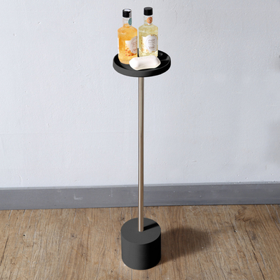 Стойка для ванной комнаты ABBER Stein AS1634MB черная матовая