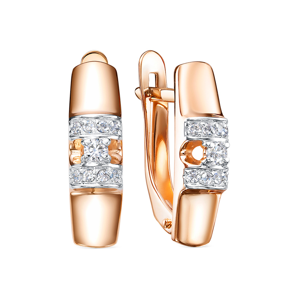 Серьги из золота 585 пробы