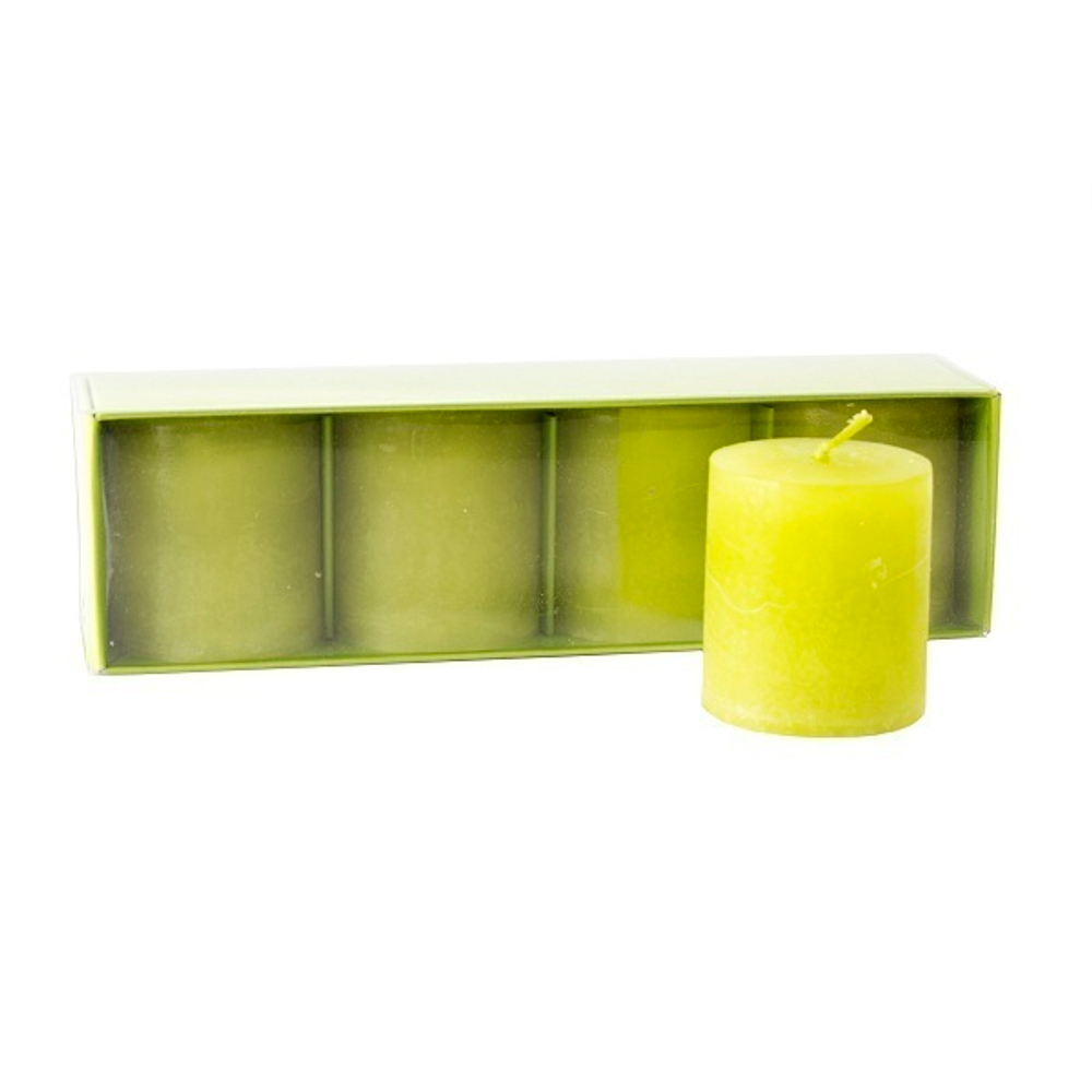 Набор свечей зелёных [Арт. 344464]