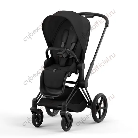 Прогулочная коляска Cybex Priam IV Sepia Black шасси Matt Black
