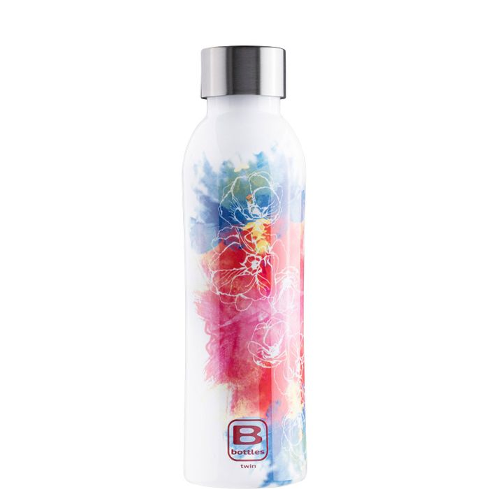 Термос Bugatti B Bottle Twin watercolor red &amp; blue BBT-3W500IS